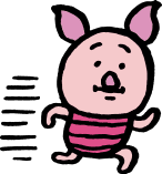 piglet_run emote for Discord