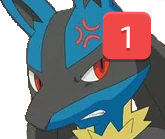 LucarioPing emote for Discord