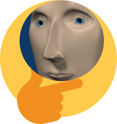 Thinking_meme_man emote for Discord