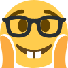 BeSurprisedNerd emote for Discord