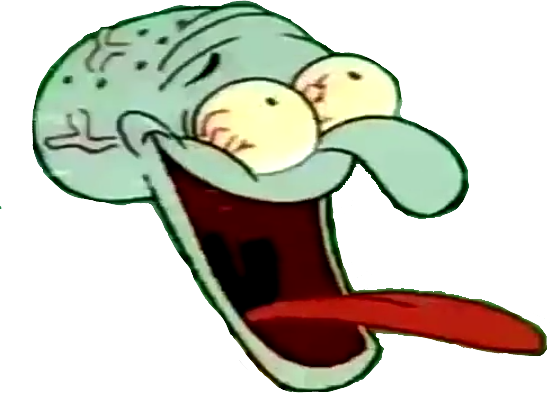 SquidwardXD emote for Discord