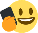 happytalkingonthephone emote for Discord