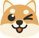 DogeBlobWink emote for Discord