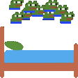 pepeBedJump emote for Discord
