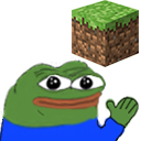 pepeMinecraft emote for Discord