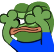 pepe_Closedeyes emote for Discord