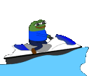pepeJetSki emote for Discord