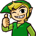 linkthumbsup emote for Discord