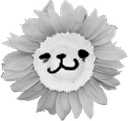 whitepopoflower emote for Discord