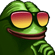 RainbowGlasses emote for Discord