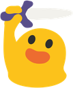 blob_hero emote for Discord