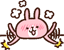 pinkbunnymad emote for Discord