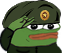 PeepoSoldierSalute emote for Discord