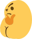 kidneythink emote for Discord