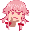 YunoThink emote for Discord
