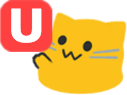 blobcat_u emote for Discord