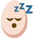 sleepingegg emote for Discord