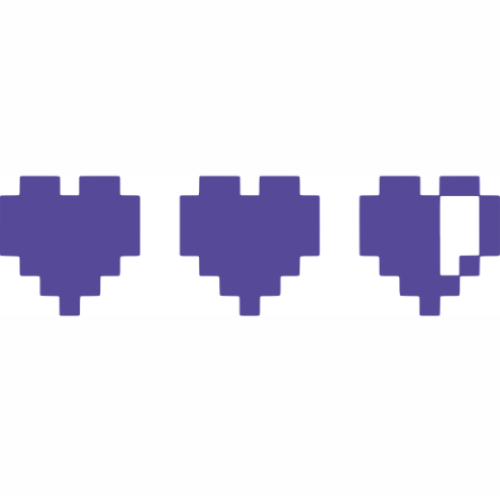 Purpleheartslives emote for Discord