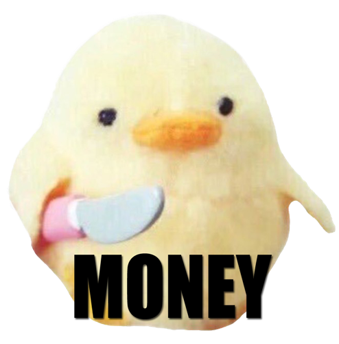 duck_knife_money emote for Discord