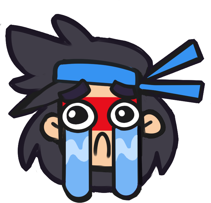 Rick_rock_cry emote for Discord