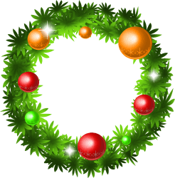 HolidayWreath emote for Discord
