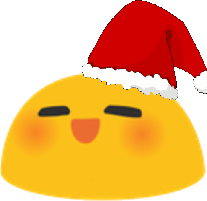 ChristmasBlob emote for Discord