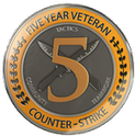CSGO5YearVeteranCoin emote for Discord