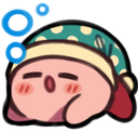 SleepingKirby emote for Discord