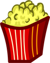 Popcorn emote for Discord