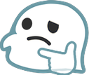 ghostthink emote for Discord