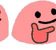 thinkpartyblob emote for Discord