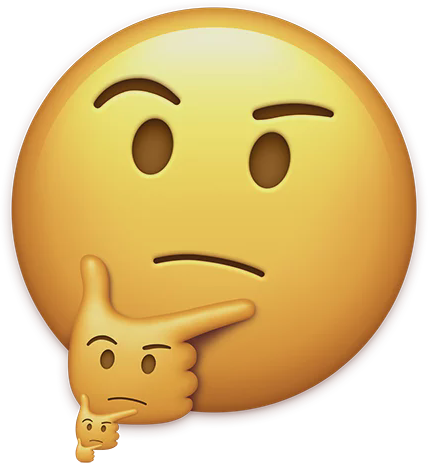 Apple_Think_Some_More emote for Discord