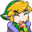 linkpizza emote for Discord