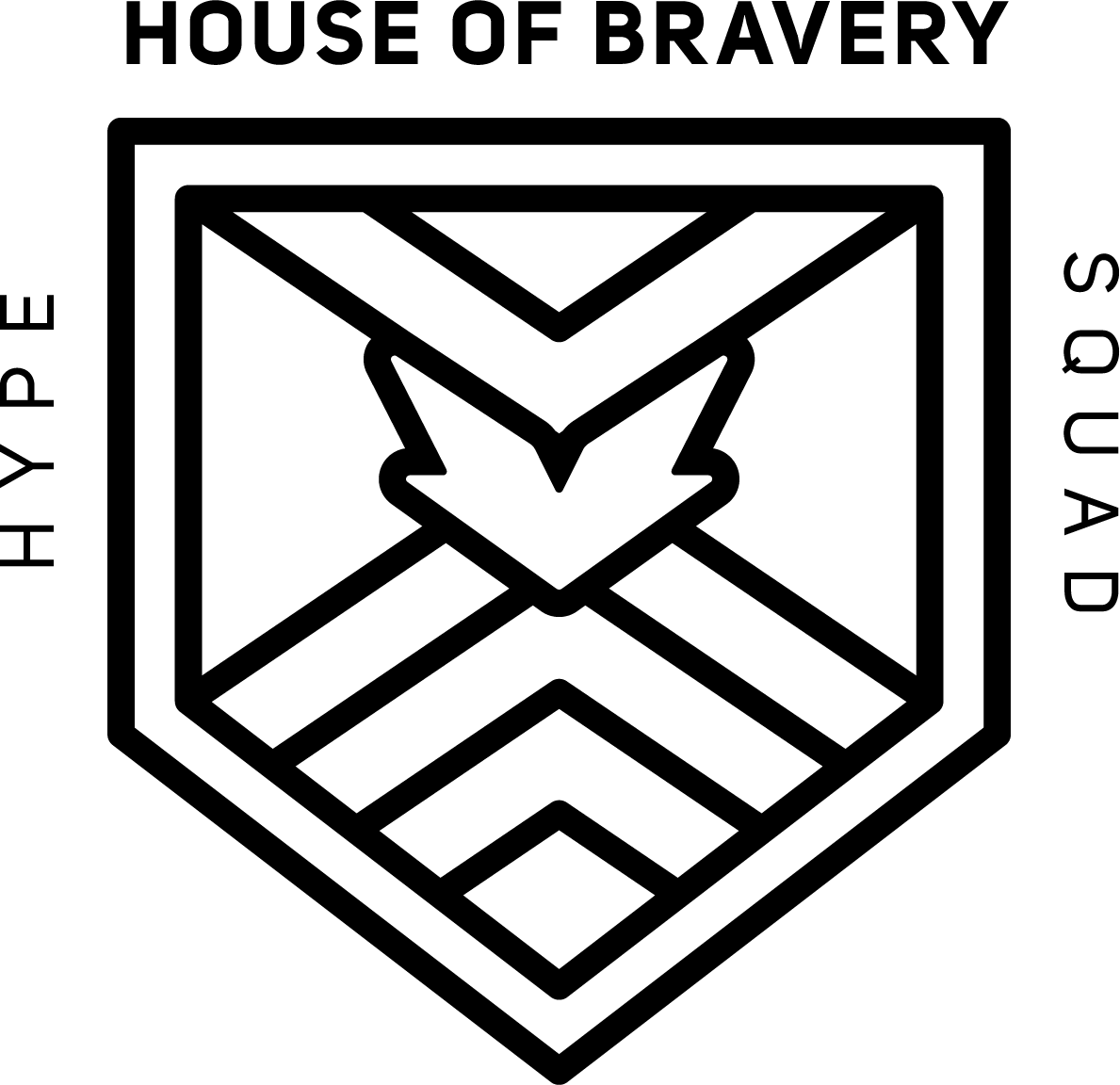 HypeSquadBraveryBlack emote for Discord