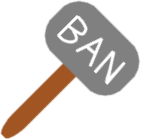 banhammer3 emote for Discord