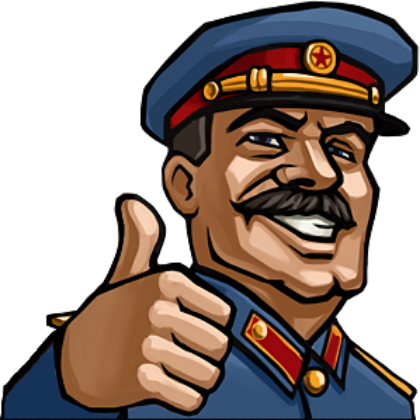 Stalinapproves emote for Discord