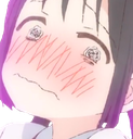HanakoBlush emote for Discord