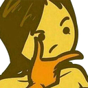 INTSL_Emojigirl_thonk emote for Discord