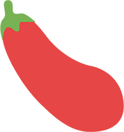 red_eggplant emote for Discord
