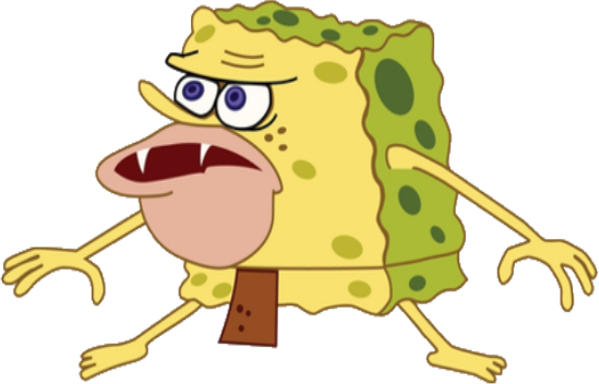 SpongebobCaveman emote for Discord