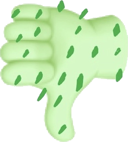 CactusThumbsDown emote for Discord