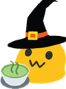 blobwitchtea emote for Discord