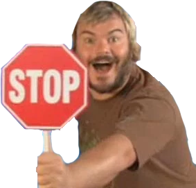 JackBlackStop emote for Discord