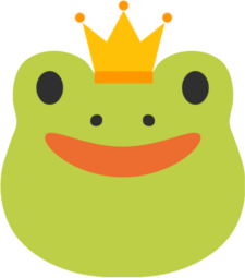 crownfrog emote for Discord