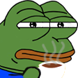 pepehmmcoffee emote for Discord