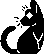 blackcatpixel emote for Discord