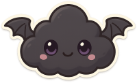Black_cute_cloud emote for Discord