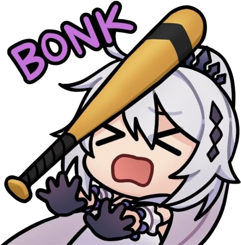 Bonk emote for Discord