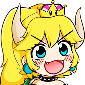 bowsette emote for Discord