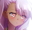 Kuroblush emote for Discord